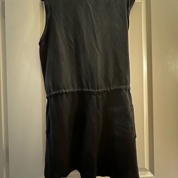 Linen Black Romper Size L - Picture 3 of 9